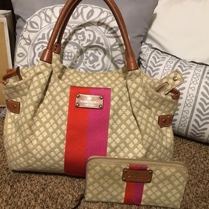 Kate Spade bag and wallet